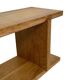 Vintage oak wall / book shelf 1970s wood minimalist design