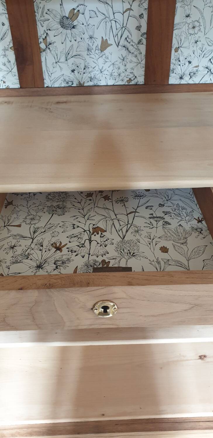 Parisian solid oak wardrobe