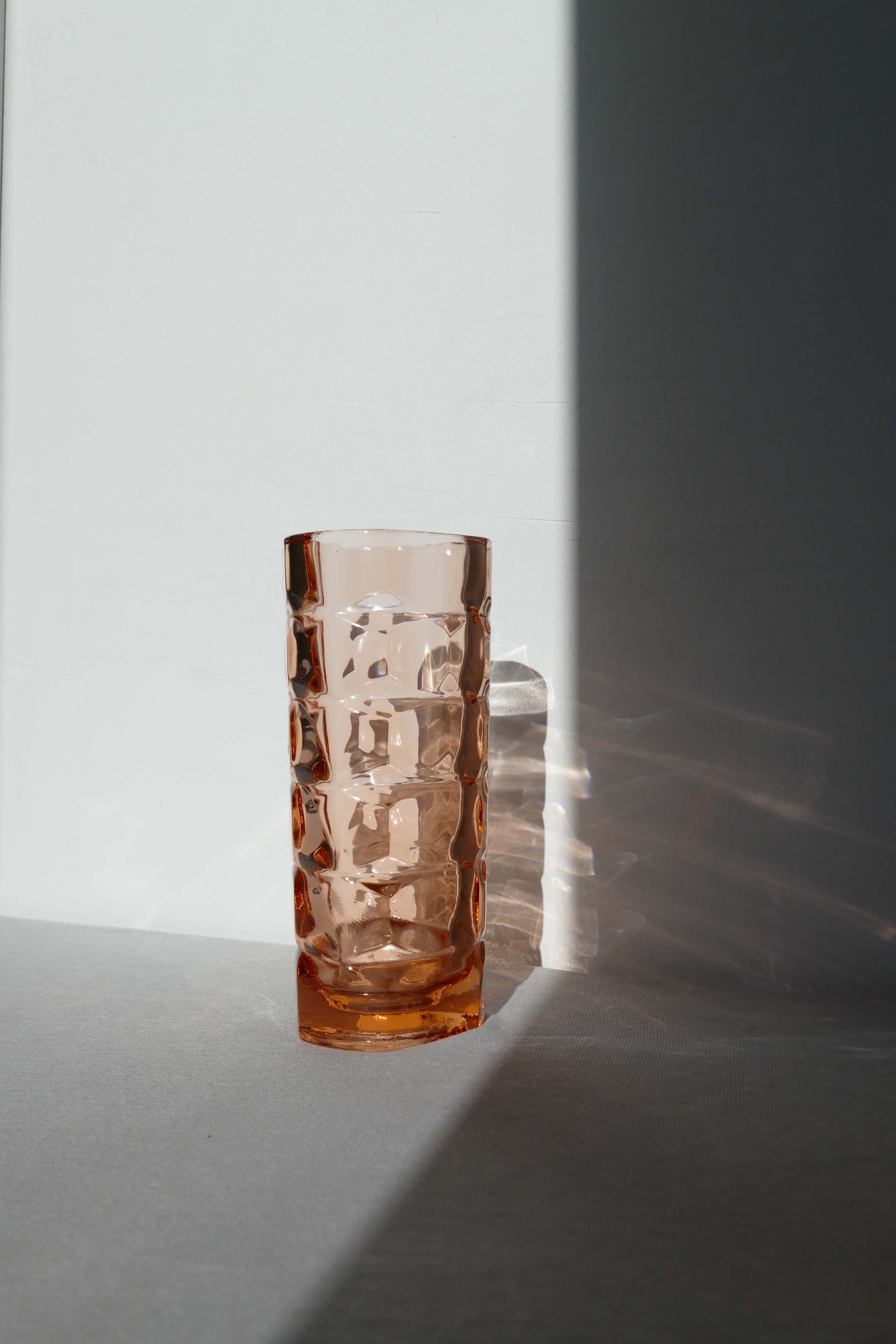 Windsor Orange Glass Vase by J.G. Durand for Luminarc, 1970s