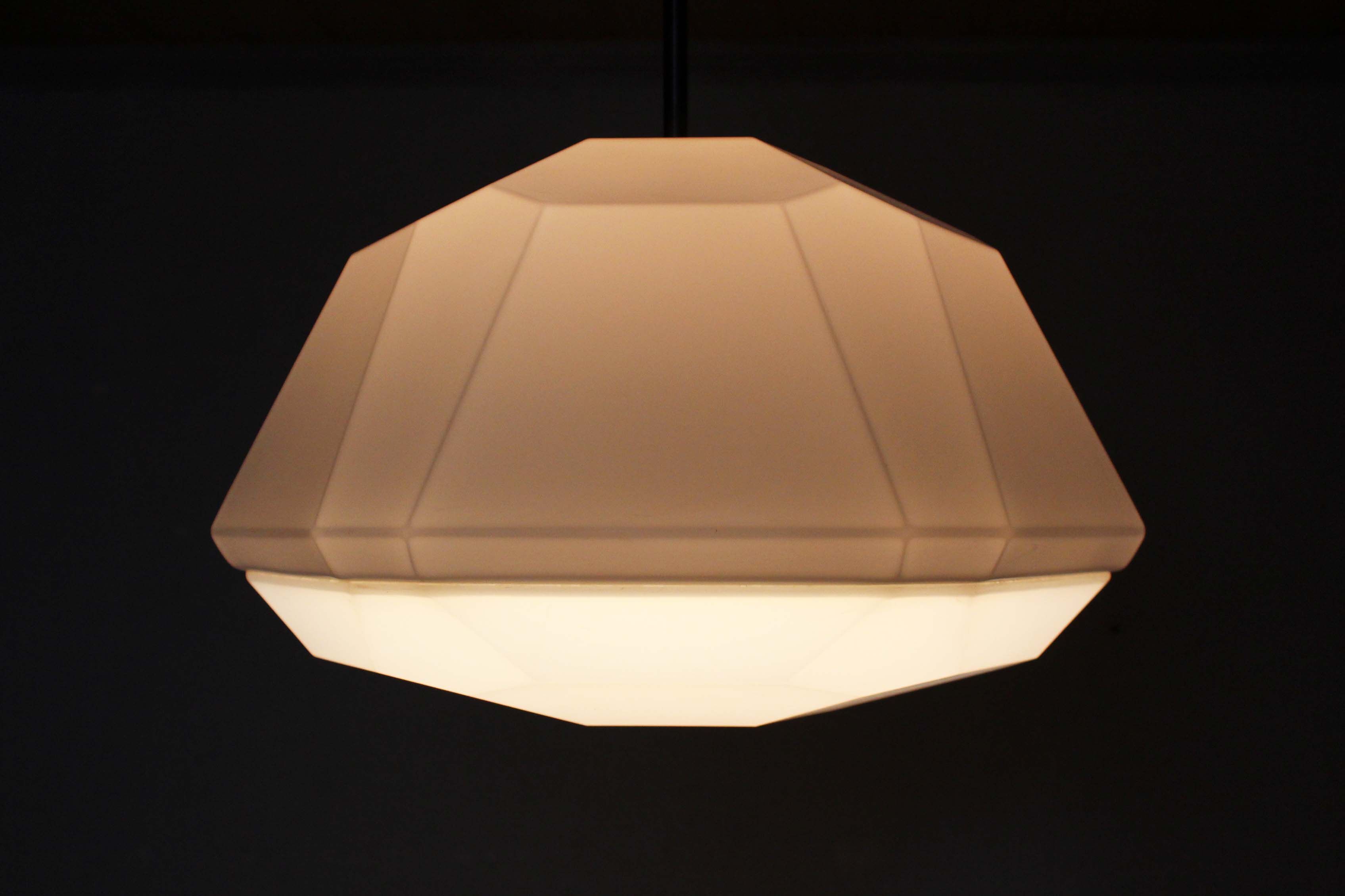 Anthroposophical hanging lamp of Rudolf Dörfler years 60