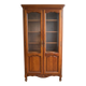 Classic showcase library in cherry wood