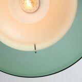 Italian Green Pendant Lamp in Plexiglass
