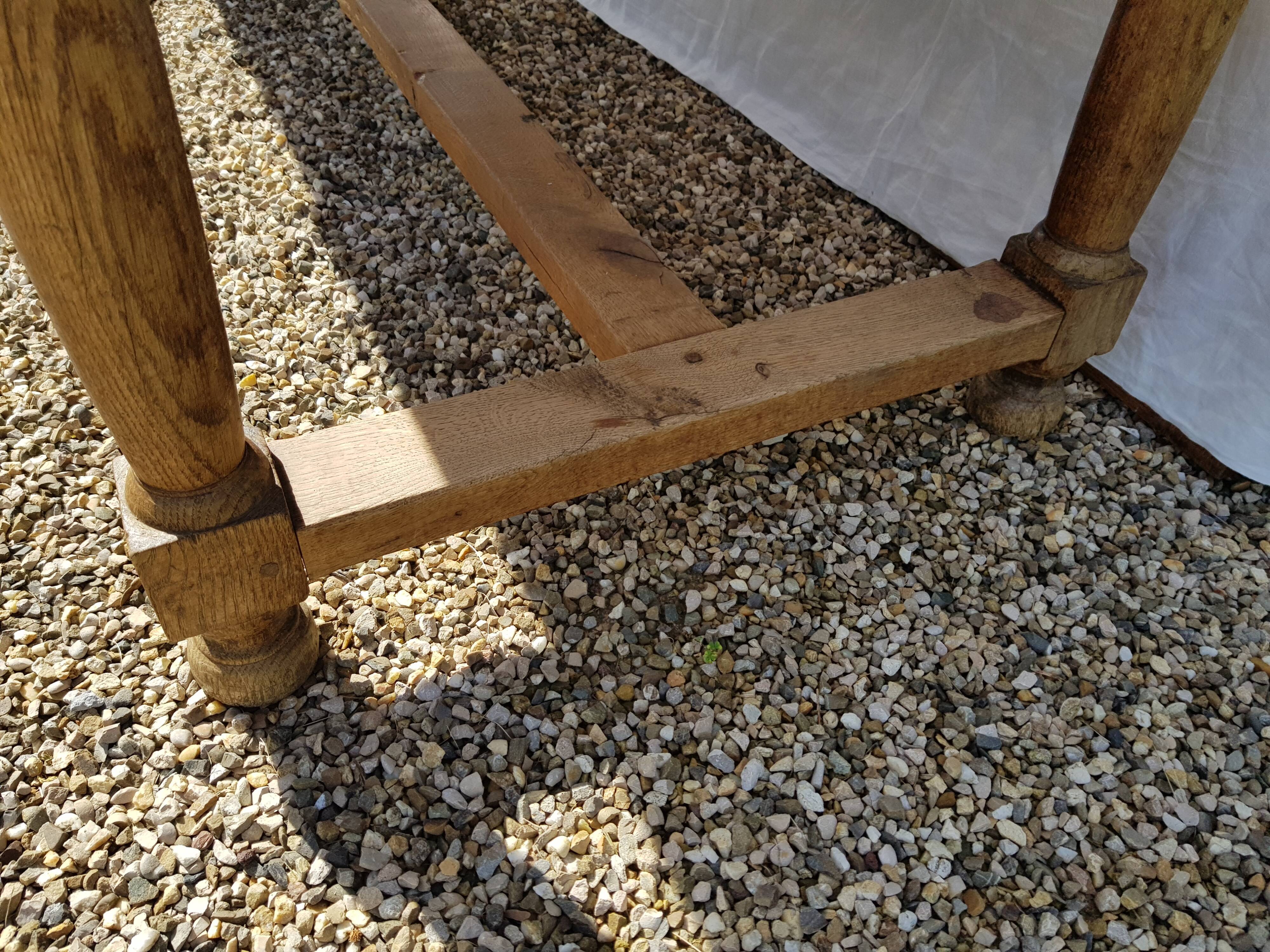 Old cherry farm table