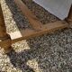 Table ferme en merisier