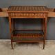 Mahogany marquetry coffee table, Louis XVI style – 1920