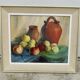 Jérome bost fruits and pottery still life painting