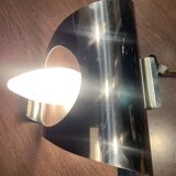 Pair of vintage chrome wall lights, circa 70's
