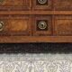 Louis XVI period chest of drawers in walnut, oak and fir, 18th century