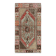 Vintage Scatter Rug, circa 1950, Wool Hand Knotted Turkish Doormat