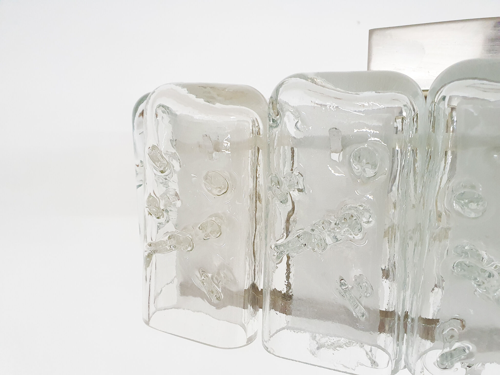 Glass chandelier by Doria, Germany 1960s