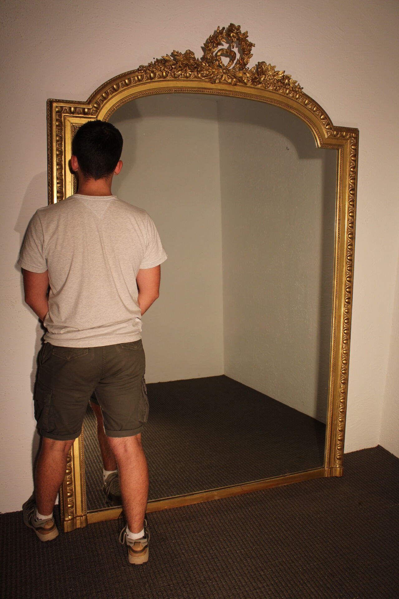 Very large Louis XVI mirror 143x212cm
