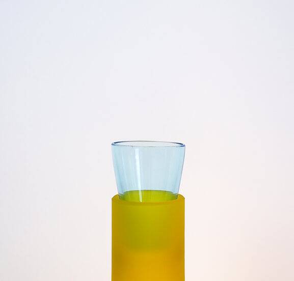 Italian Murano Glass Table Lamp 'Bacco 1-2-3' by Gido Rasati for ITRE - 1980s