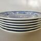 6 flat plates Burgenland blue Villeroy & Boch