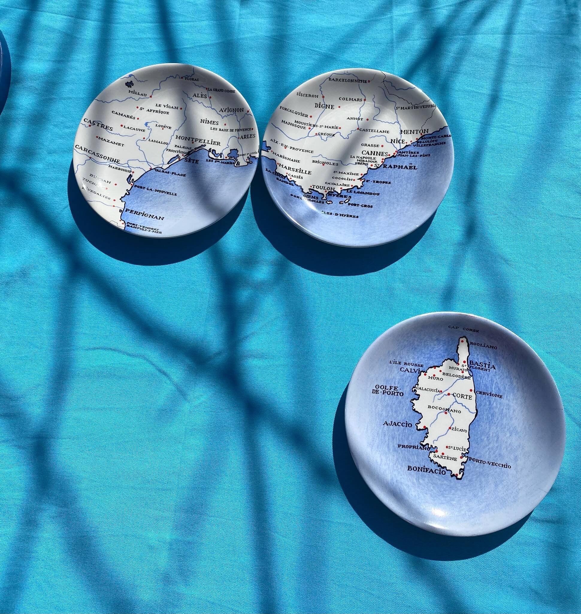 Côtes de France Primavera Plates Colette Gueden KG Lunéville | Selency