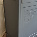 Grey art deco buffet