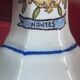 Candle holder in earthenware of Desvres