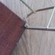 Étagère Tomado ou String en métal doré et métal laqué imitation bois