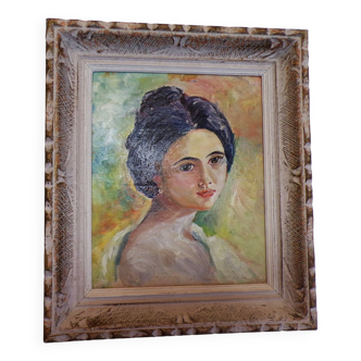 Tableau "Portrait de femme"