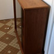 Vitrine vintage étagères en verres