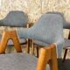 Set of 4 teak chairs by Kai Kristiansen for Sva Møbler Danish Design 60s 70s