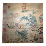 Embarcations et paysages asiatiques
