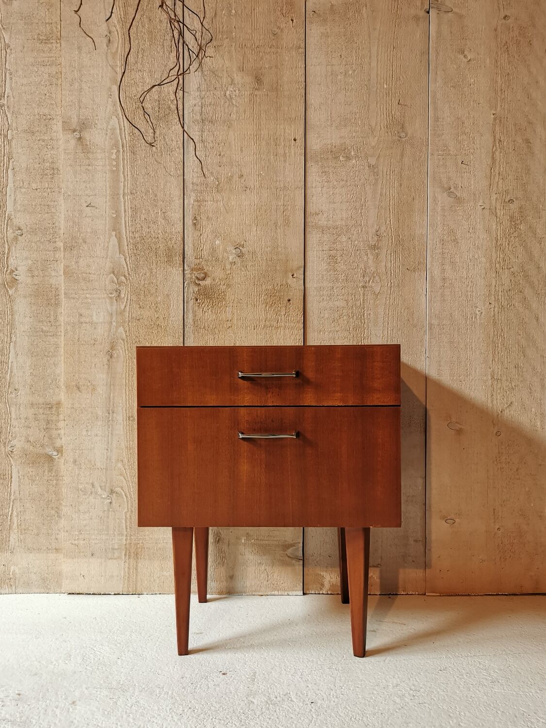 Vintage bedside table