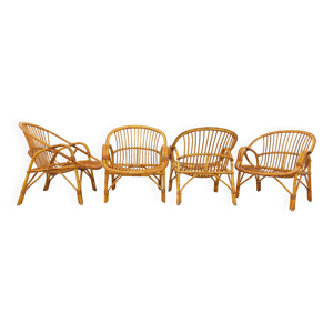 suite de 4 fauteuils
