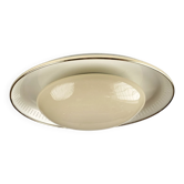 Metal and glass ceiling light in mid-century style, 1960s.