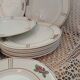 14 Terre de fer SALINS "Water Lily" plates