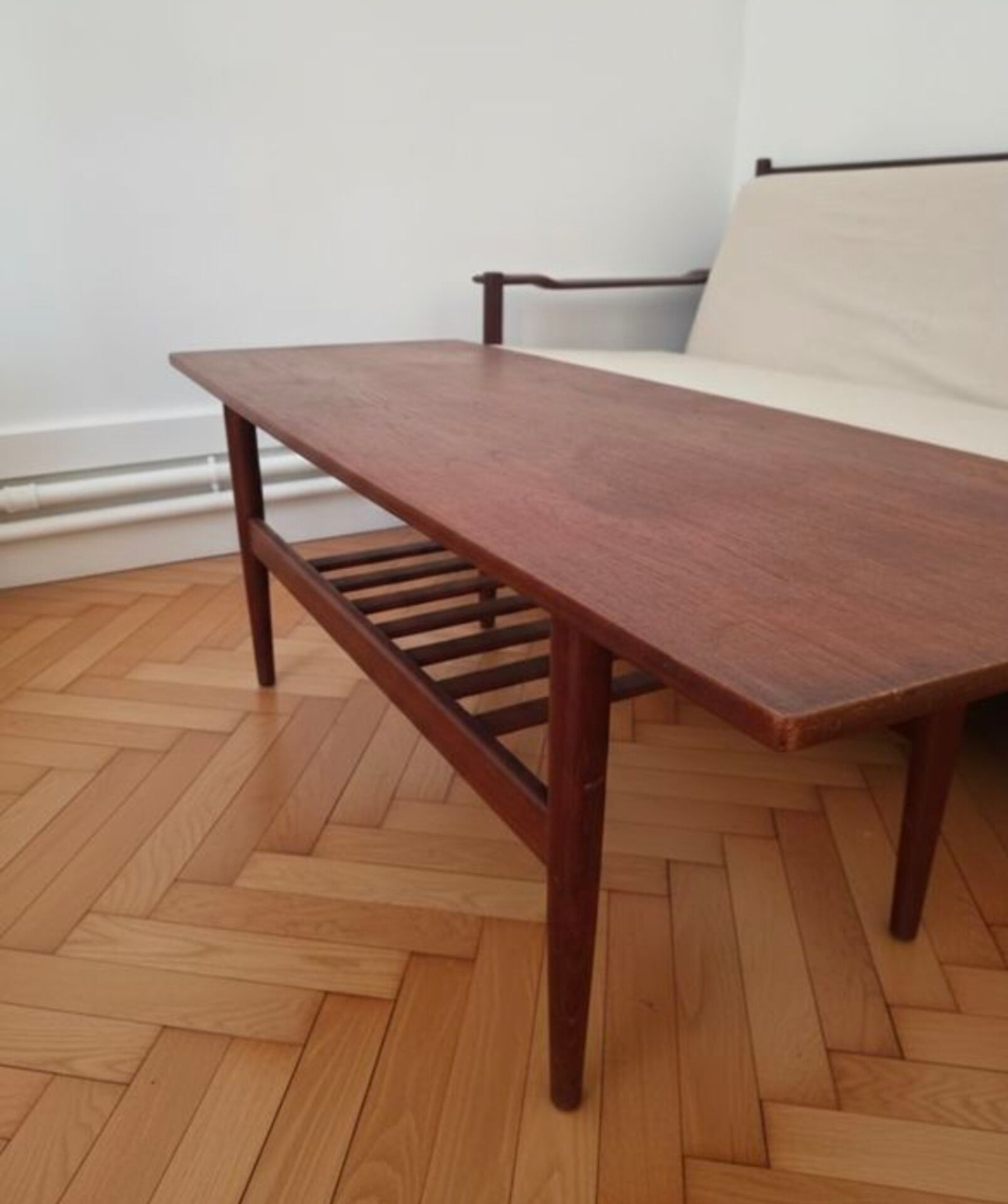 Groningen model coffee table in teak – Samcom, 1960s – Stamped