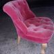 Pair of padded armchairs