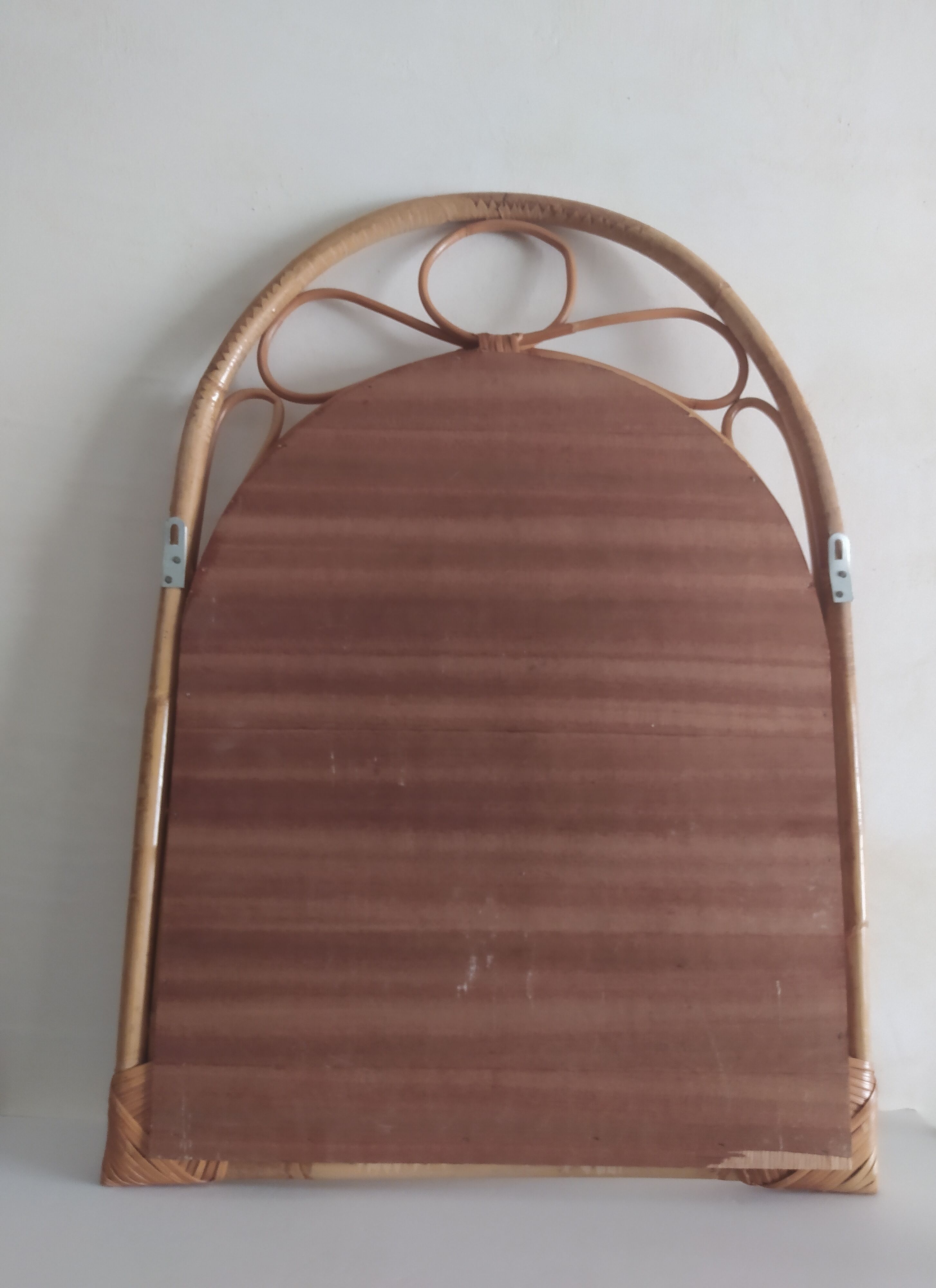 Vintage bamboo mirror 50x72cm