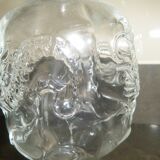 dragon engraved glass carafe