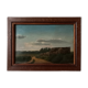 Oil painting of a landscape of Reims