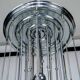Italian Chrome Chandelier with Spherical Elements, 1970s
