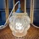 Vintage bubble glass pendant light