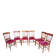 6 chaises fin 19 ème,début 20 ème