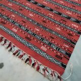 Moroccan handmade wool rug - 220x120cm