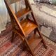 Solid wood ladder chair