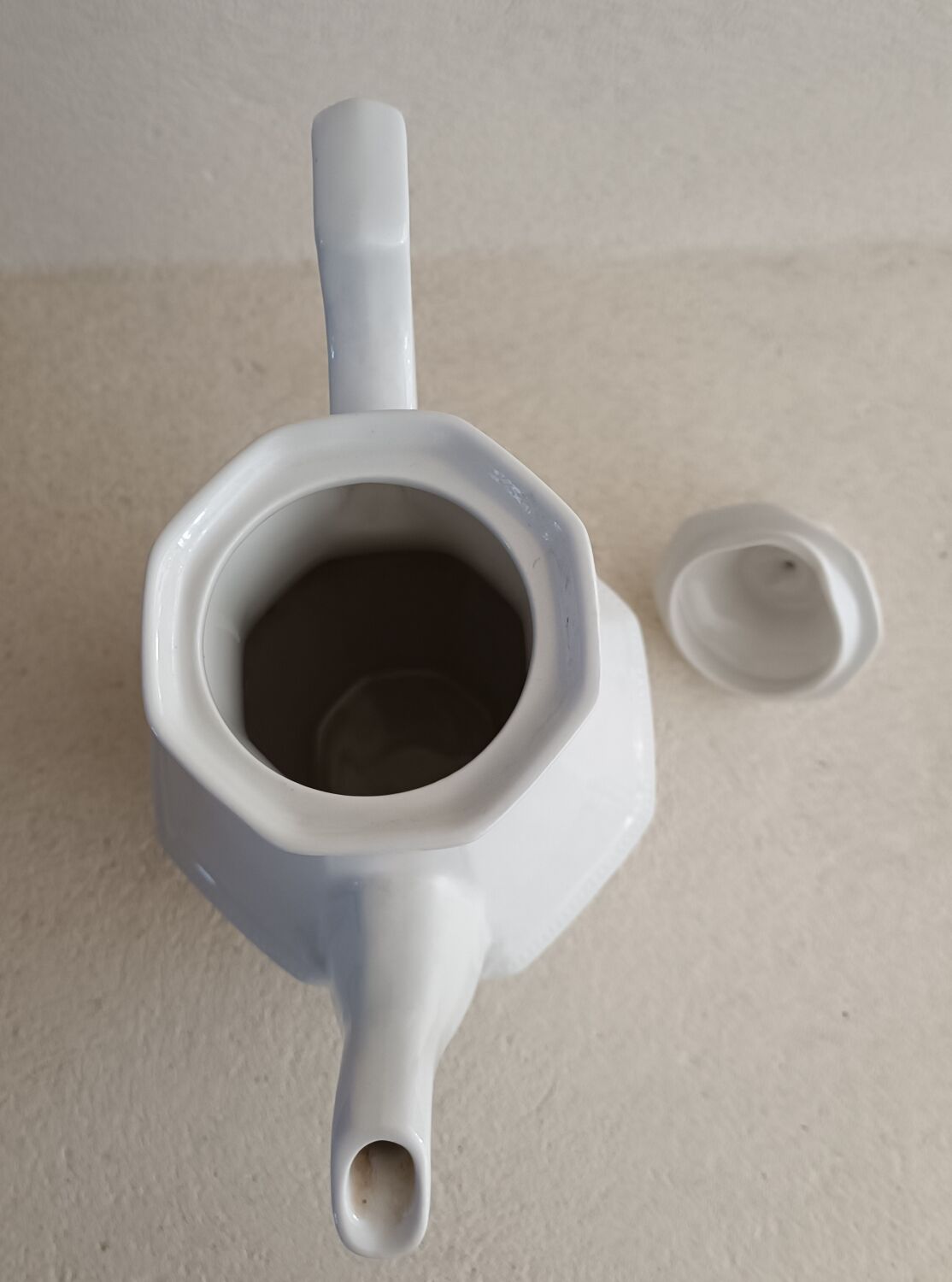 Porcelain teapot Made in England