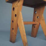 Petit bureau français vintage, années 1950