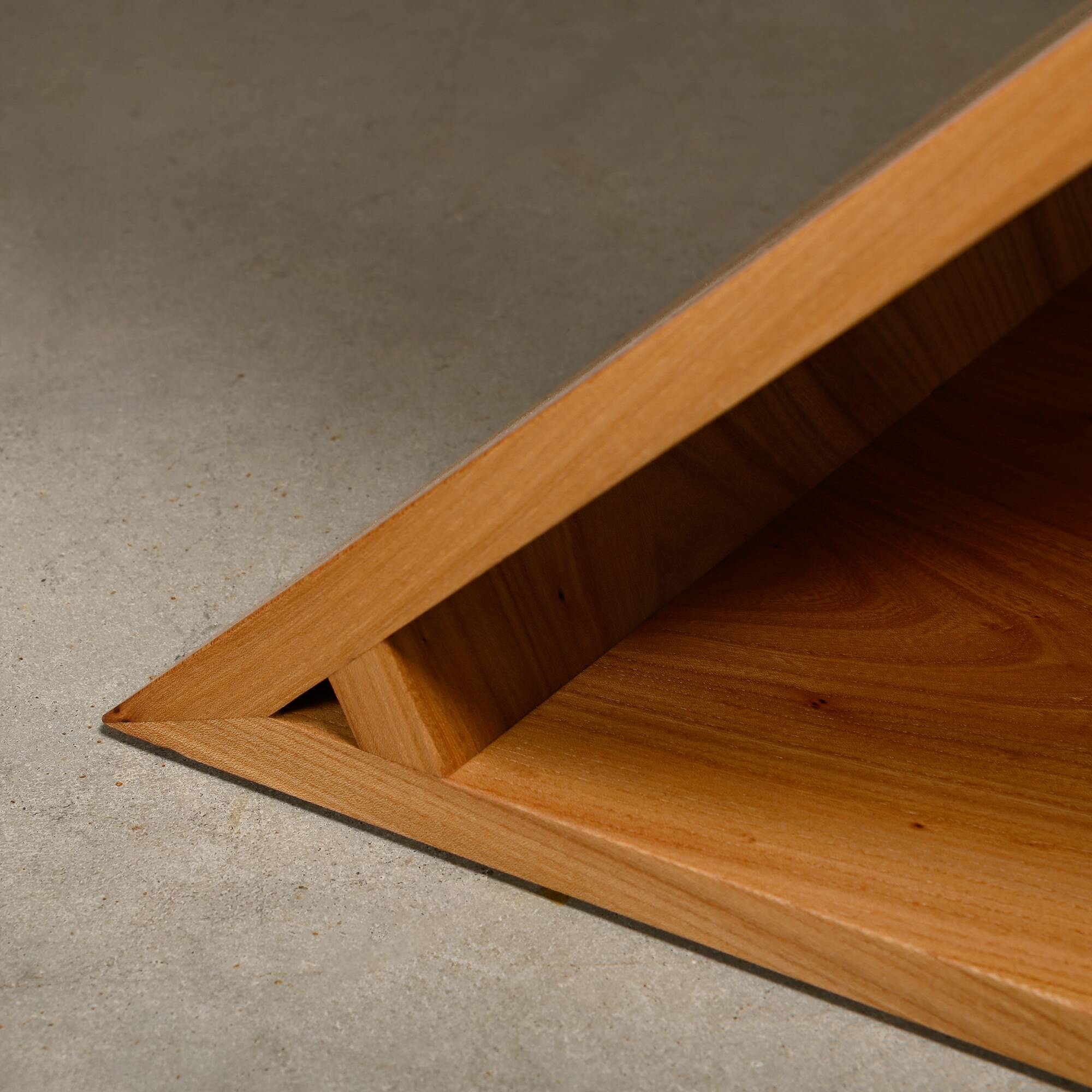 Zig Zag Chair after Gerrit Rietveld in solid Pine