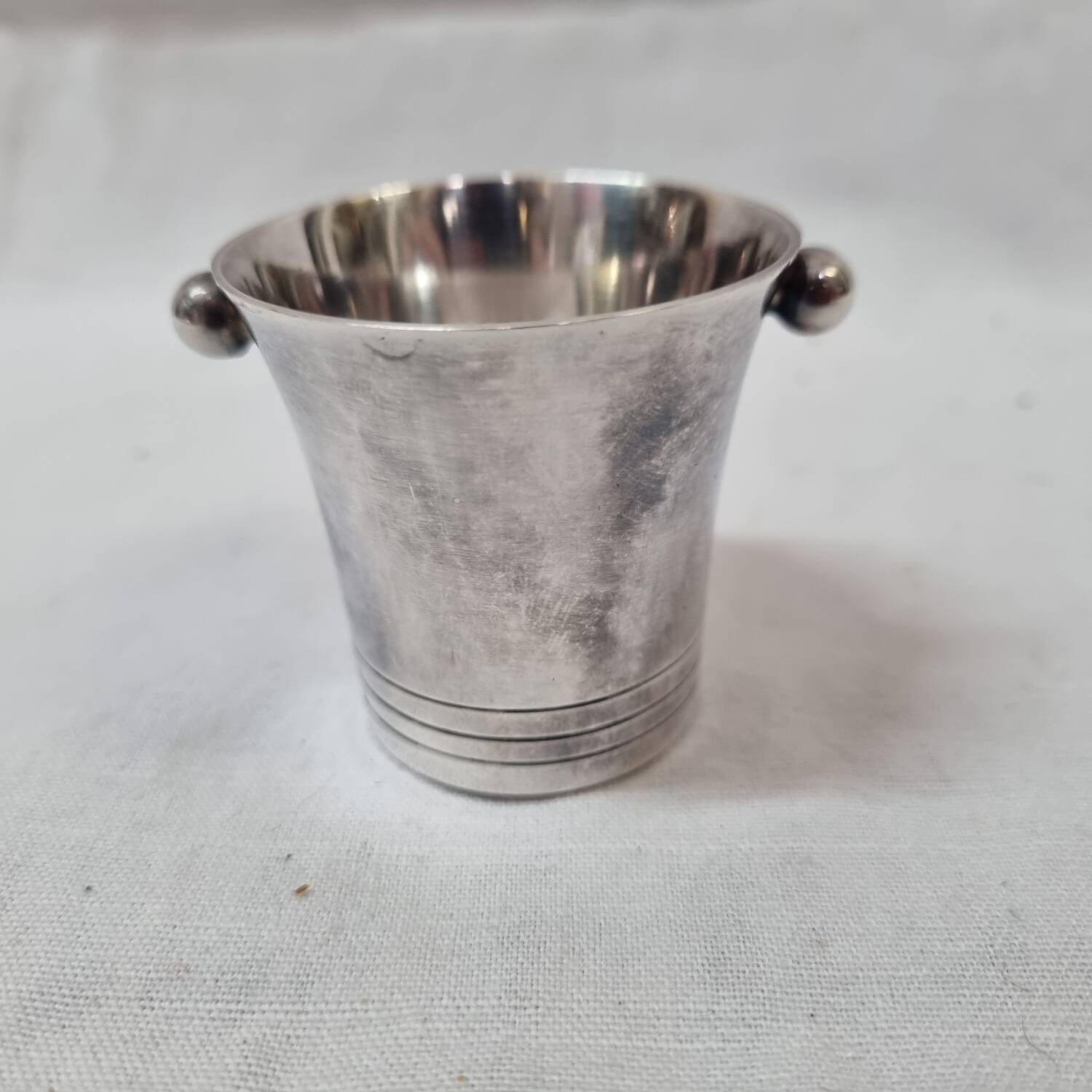 Miniature silver champagne bucket, Roger Col, Paris