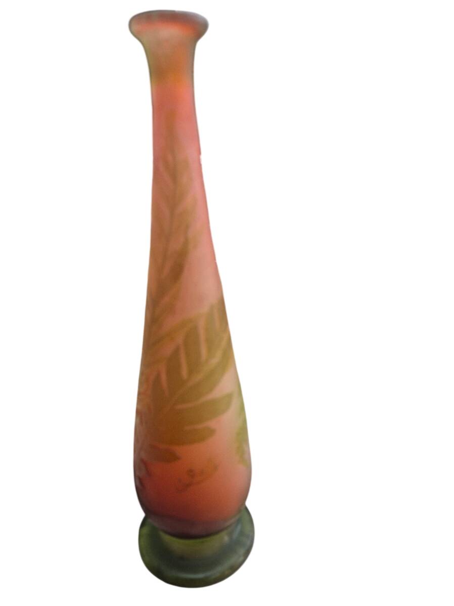 soliflore vase Emile Gallé 1900 1910