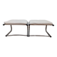 Paire de repose-pieds style Bauhaus des années 1970