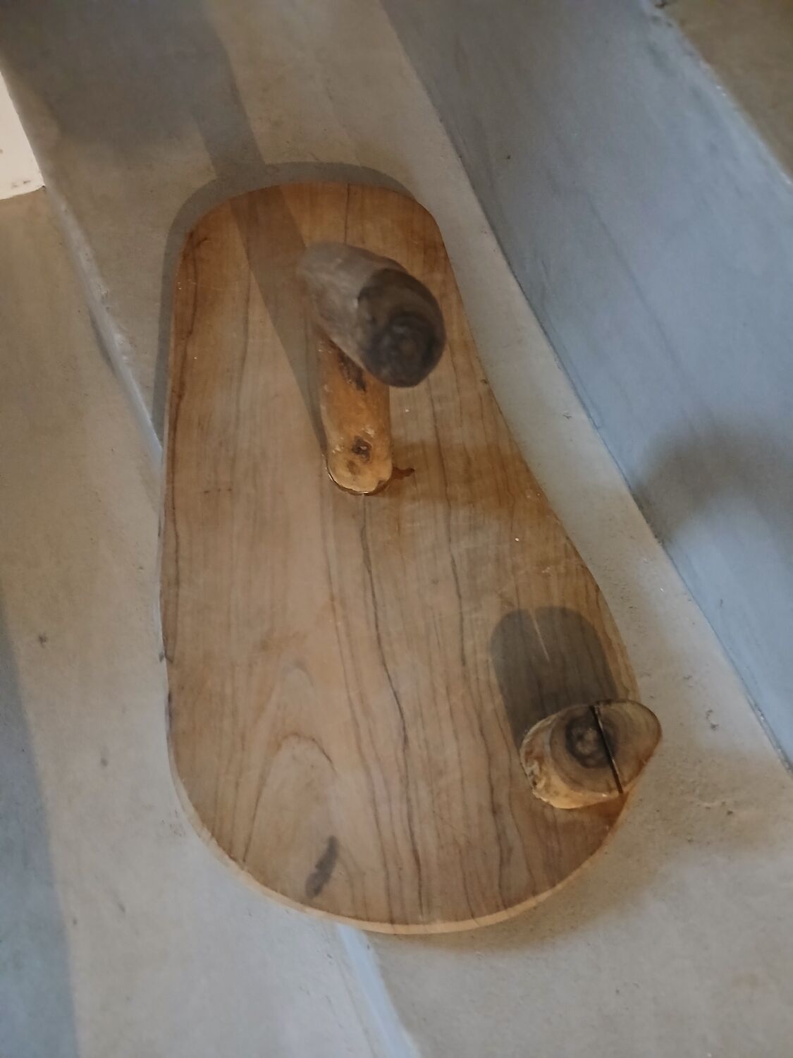 Wooden cheese board