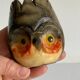 Alabaster stone candle holder made in italy vintage