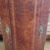 Louis XVI library in cedar burl