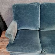 Design of the 70s by Jean Prevost exceptional velvet toad bench of genoa