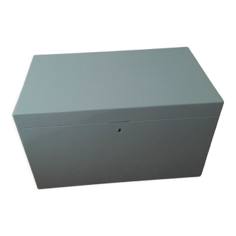 Celadon blue storage chest